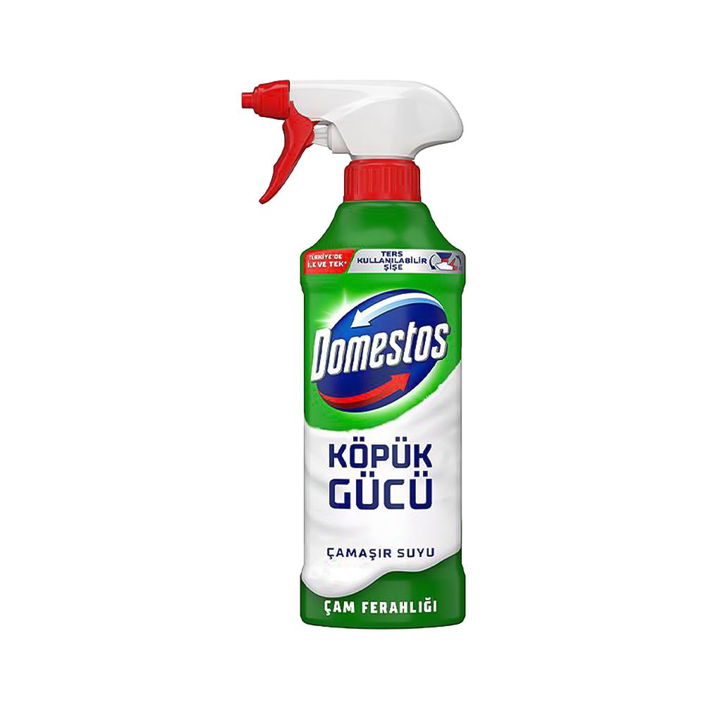 Domestos Köpük Gücü Çam Ferahlığı Sprey Çamaşır Suyu (450 ml)