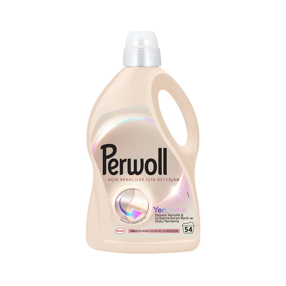 Perwoll Açık Renkliler Sıvı Bakım Deterjan 54 Yıkama (2,97 L)