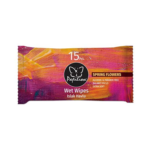 Papilion Islak Mendil Cep Boy (15'li)