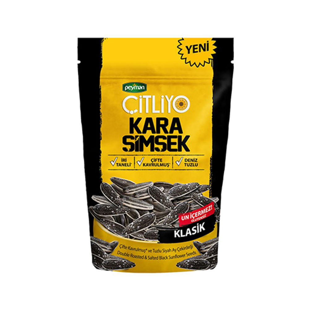Peyman Çitliyo Kara Şimşek Siyah Ay Çekirdeği (120 g)