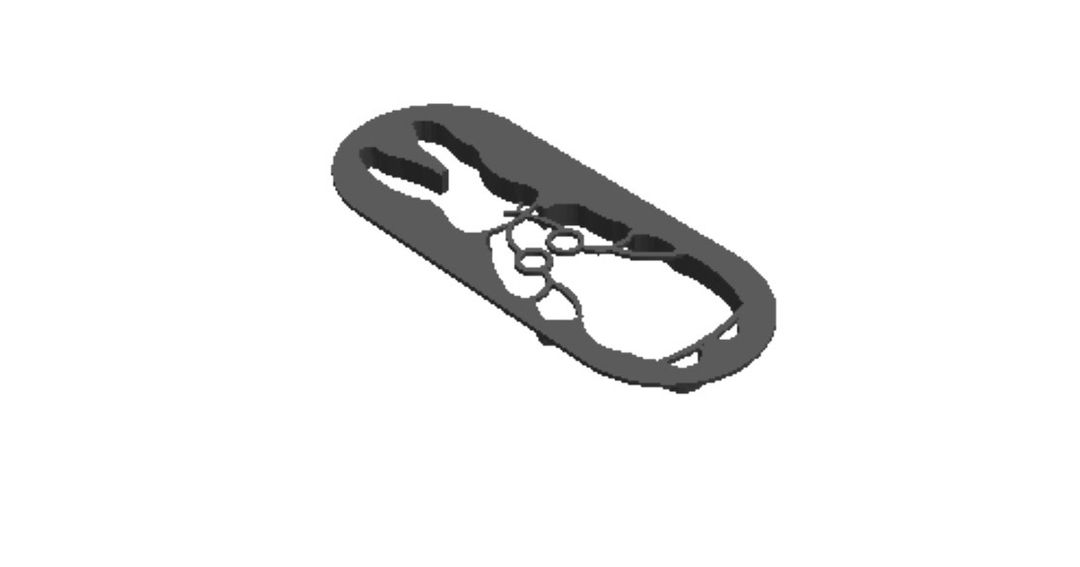 Peter Rabbit outline Cookie Cutter 