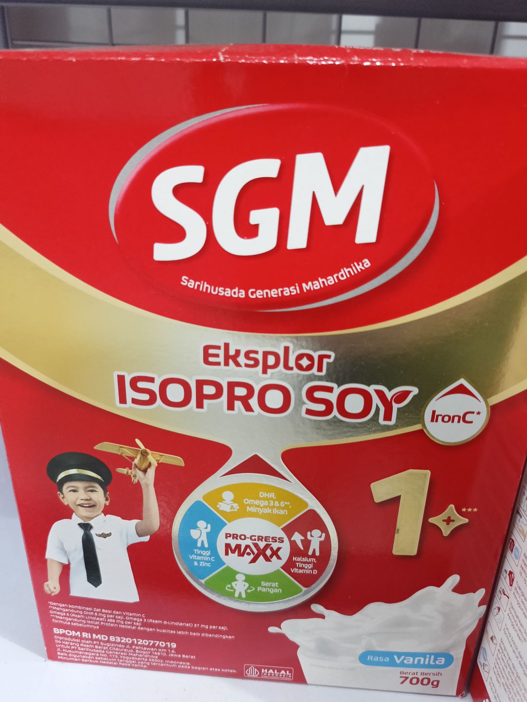 sgm isopro soy 1+