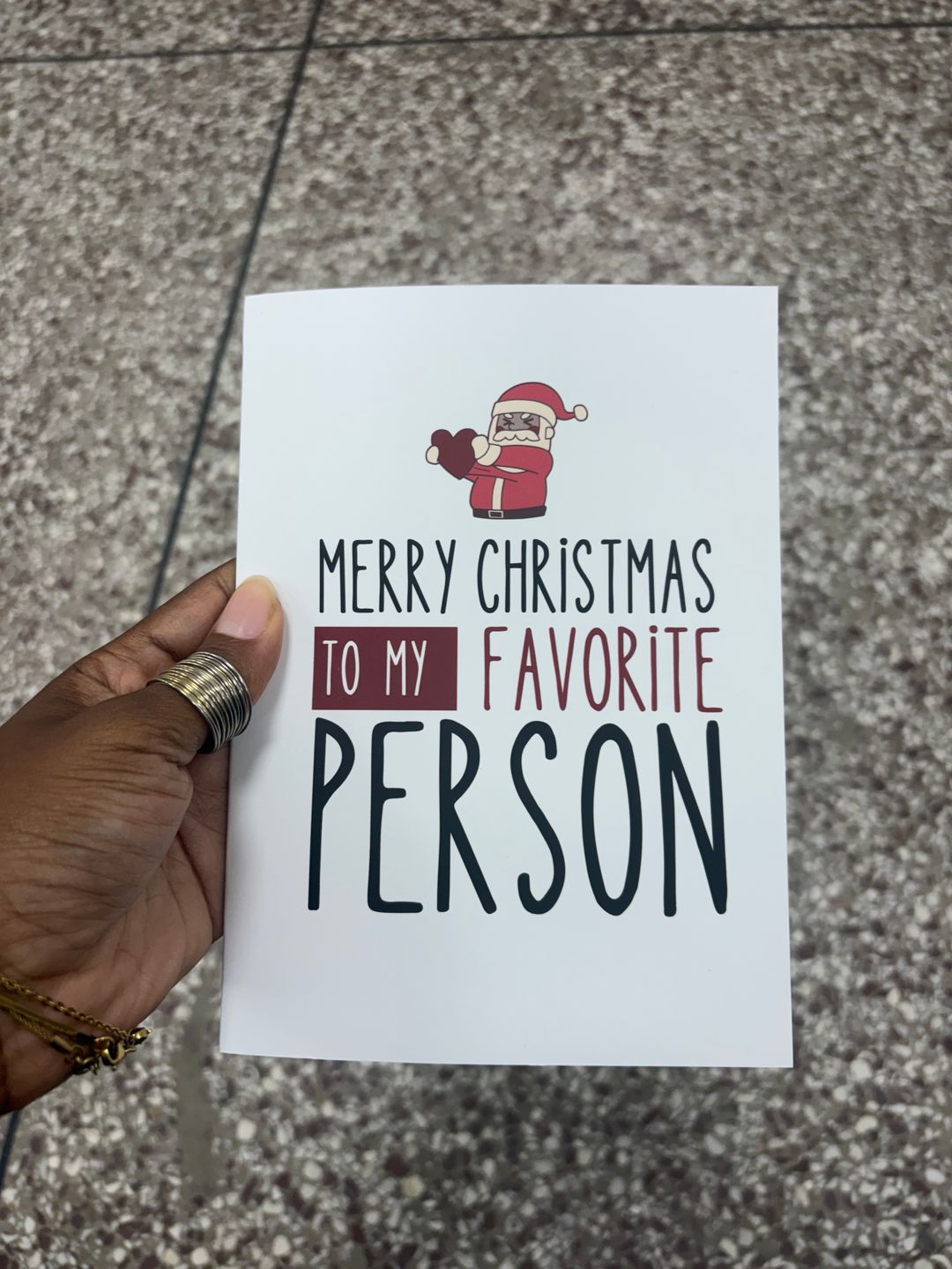 To my favourite person 