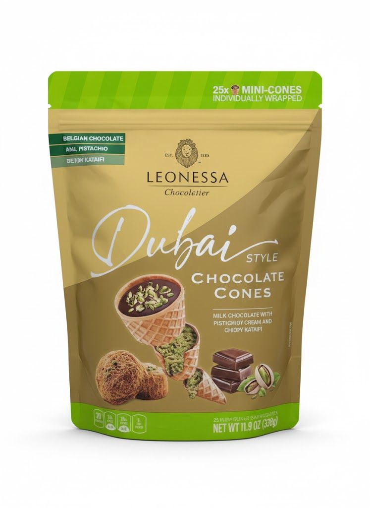 Dubai Chocolate Cones