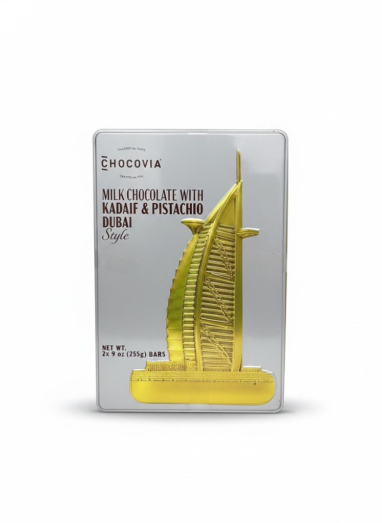Dubai Milk Chocolate With Kadaif & Pistachio Dubani Style