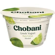 Chobani greek Key Lime