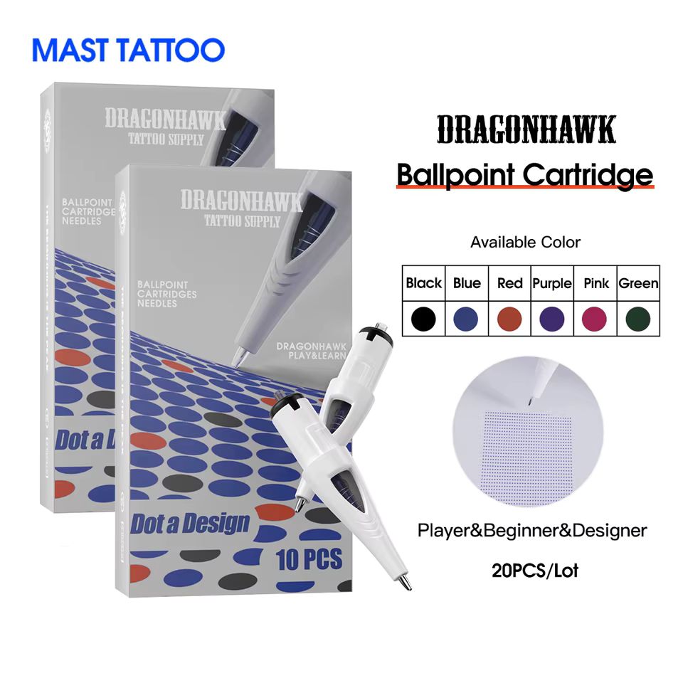 Dragonhawk Ballpoint cartridge for Training 10Pcs Inside