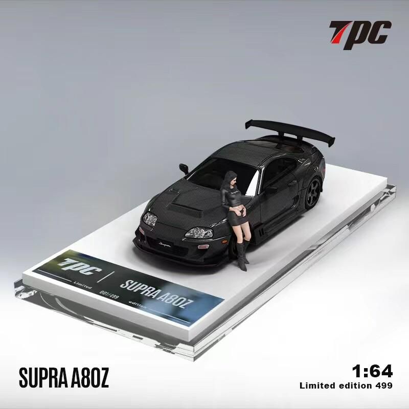TPC MODEL 1/64 SUPRA A80 FULL CARBON