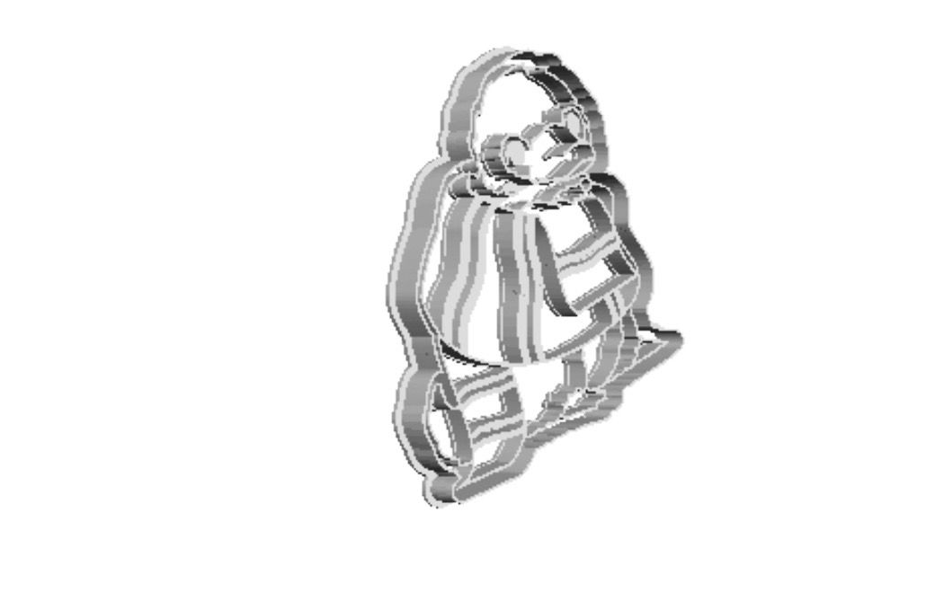Fantasy Animal out print Cookie Cutter      