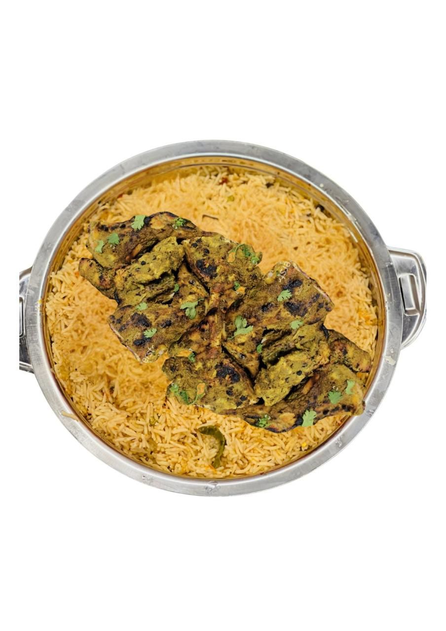 Mandi with Pepper Alfaham Chicken 