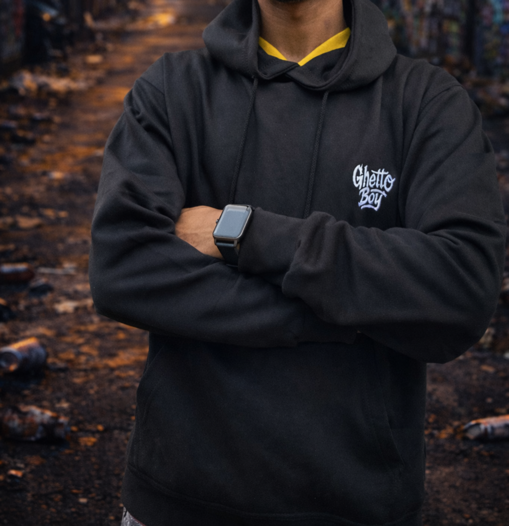 Ghetto Boy hoodies black