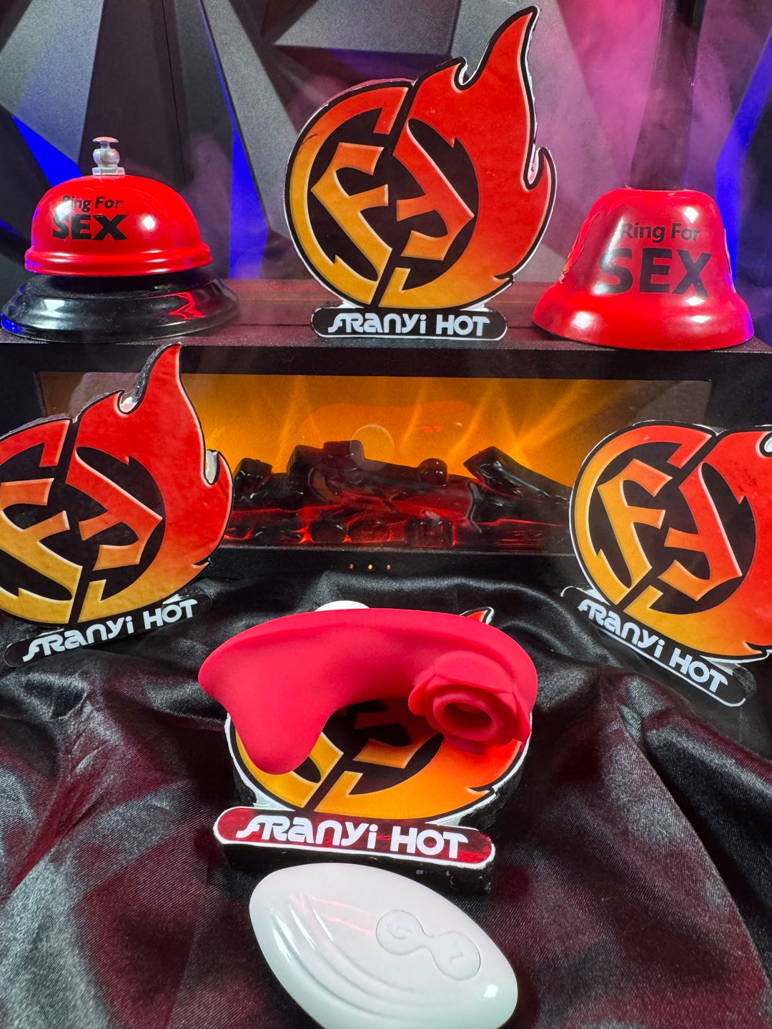 Flor succionadora y vibradora de pantis a control remoto 