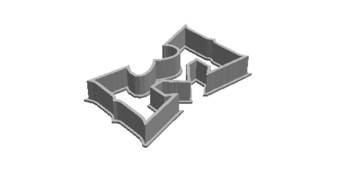  Armor out print Cookie Cutter   