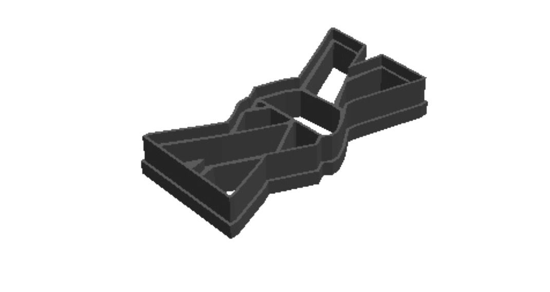 Martial Arts belt out print Cookie Cutter 