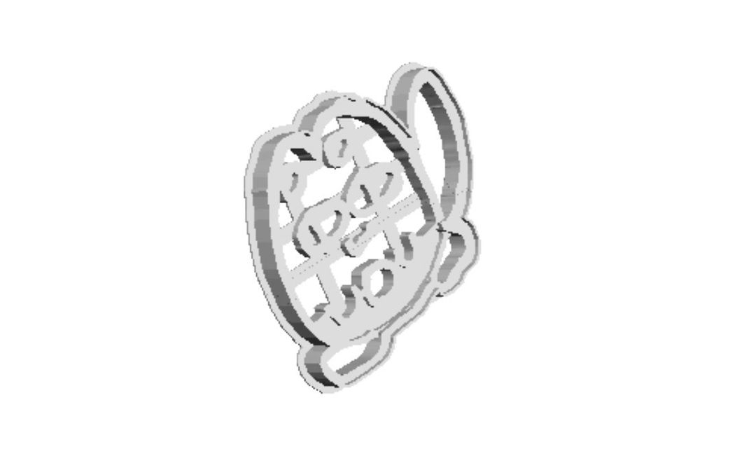 Uncle out print Cookie Cutter