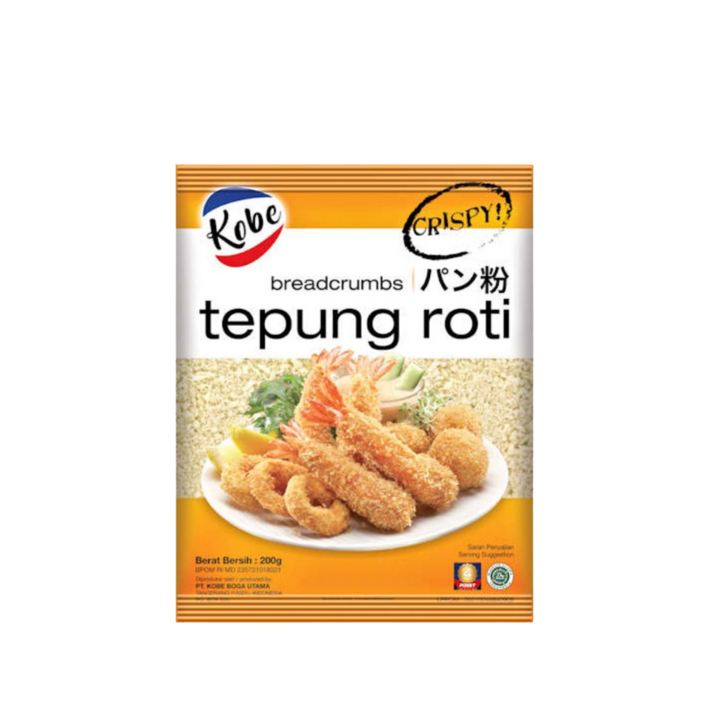Tepung Roti Crispy Kobe Breadcrumbs 200gram