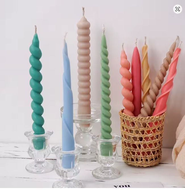 Moldes de Velas Alargadas