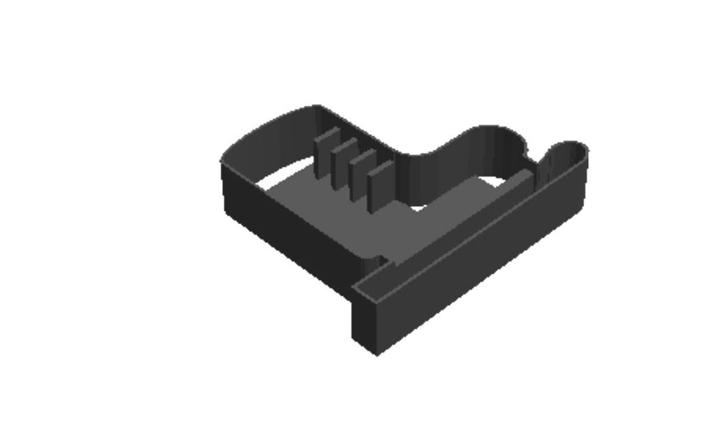 Ice Scate out print Cookie Cutter