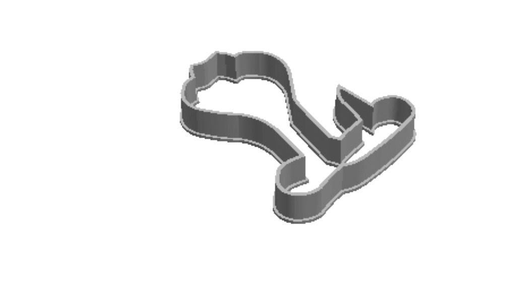 Norwayne Cobra out print Cookie Cutter