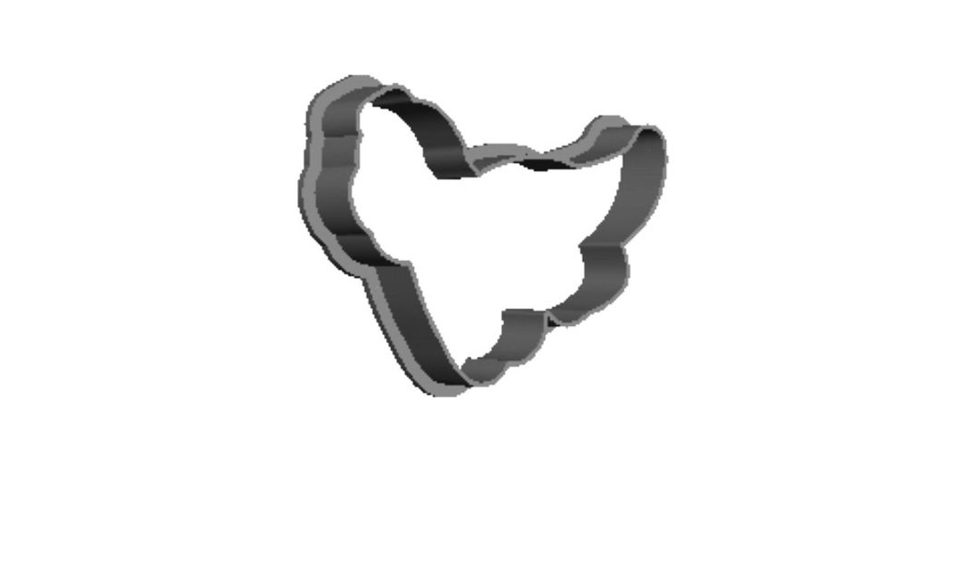 Baby Dino 2 out print Cookie Cutter   