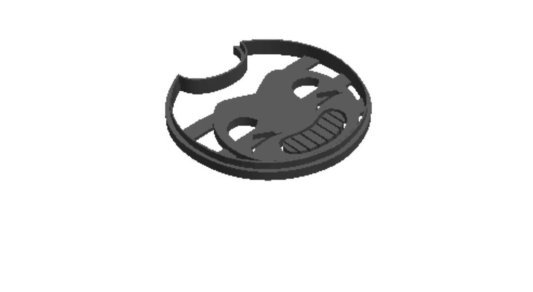 Bendy Ben Head  out print Cookie Cutter  