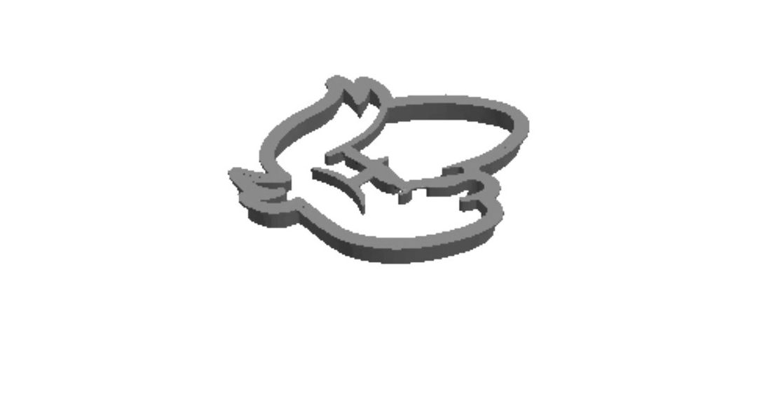 Zach out print Cookie Cutter 