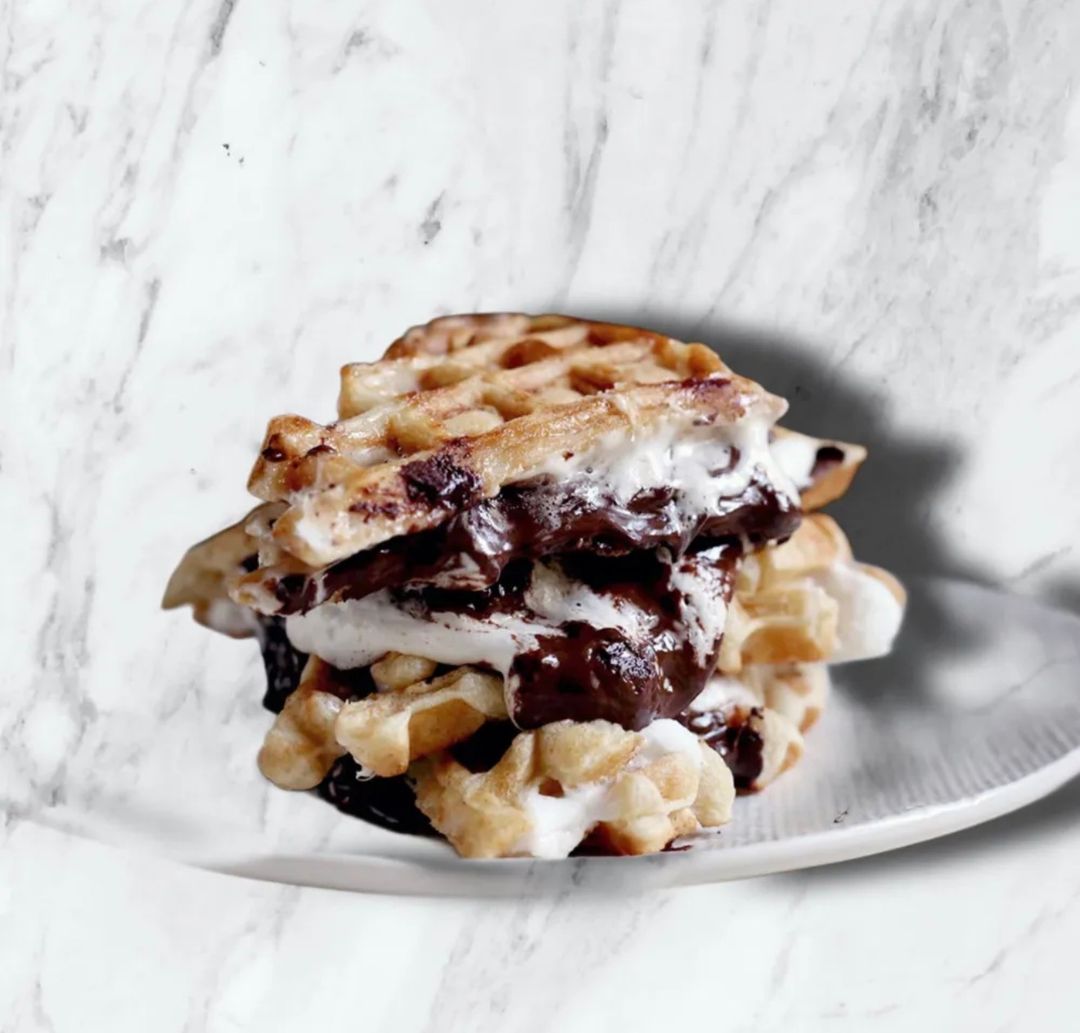 Smores Belgian Waffle