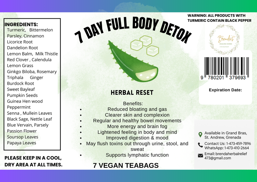 7 Day Full Body Detox & Cleanse 