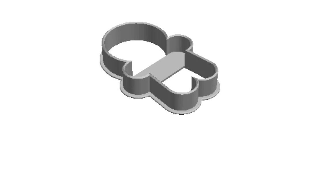 Big Head Boy out print Cookie Cutter  