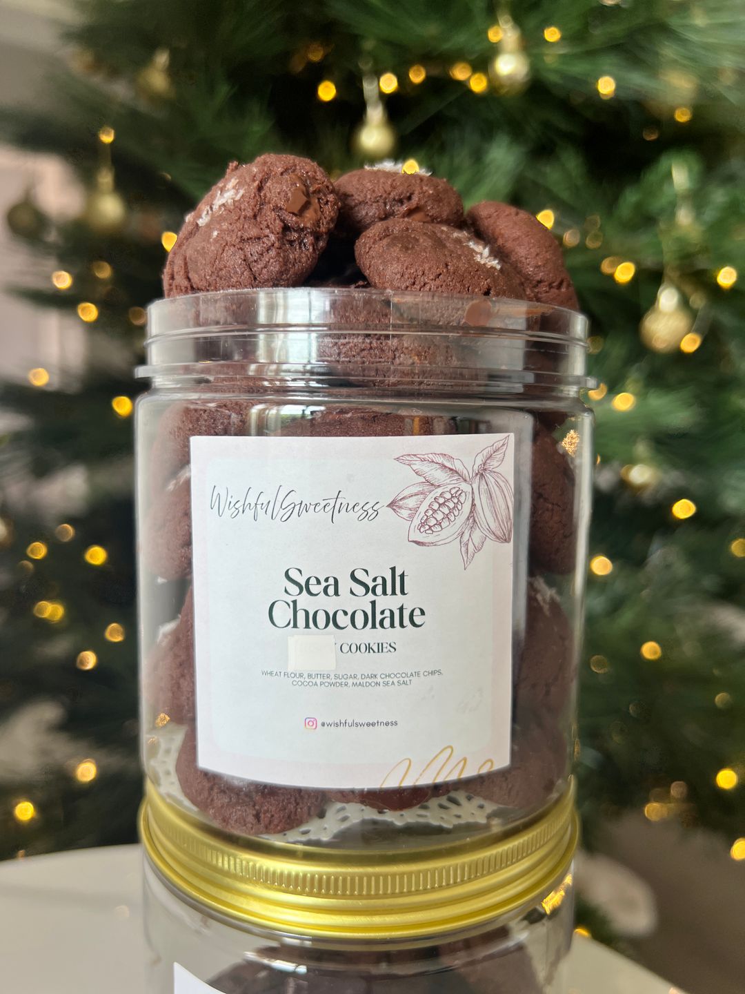 Sea Salt Chocolate Chip Cookies