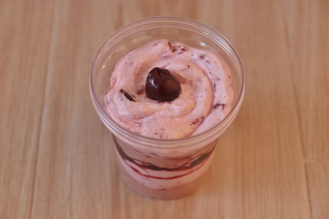 Cherry and Rum Pudding