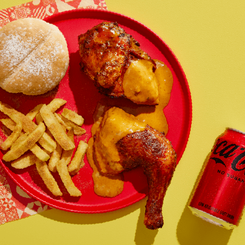 1/2 Chicken Meal <<< Pedro's >>>