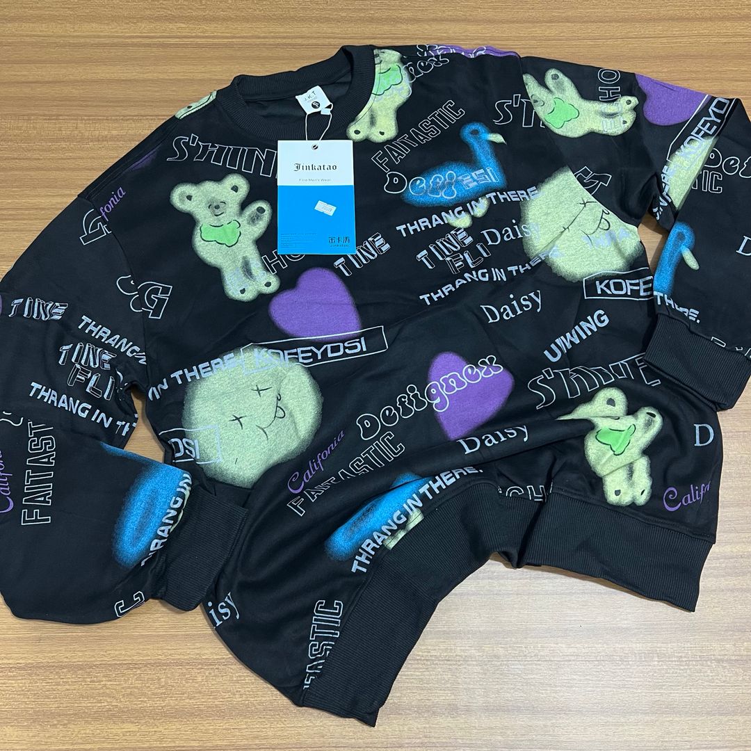 JINKATAO SWEATER 02 - BLACK 