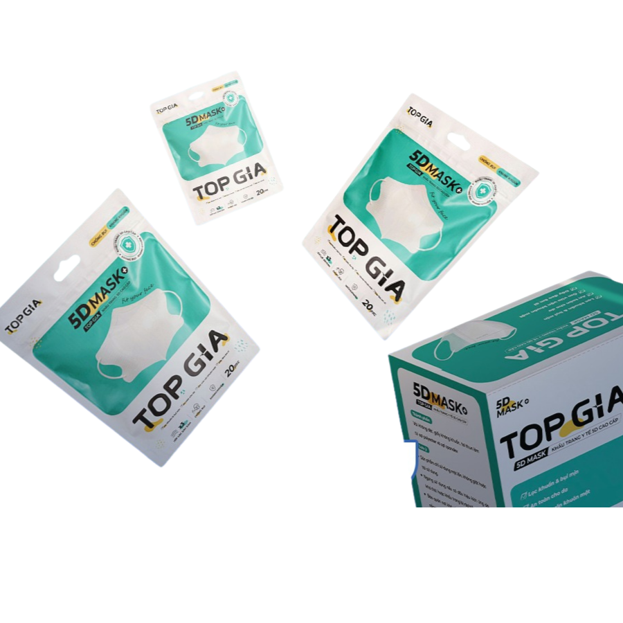 ម៉ាស់ការពារធូលី ម៉ាក TOP GIA 