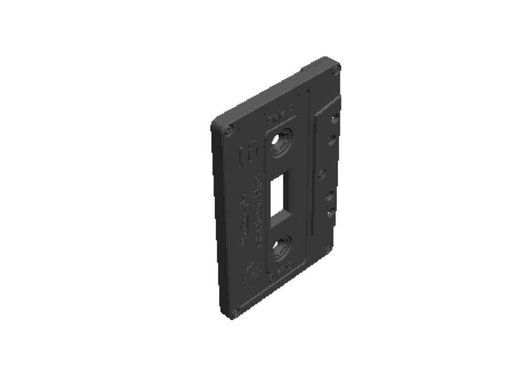 Cassette Light Switch Cover     