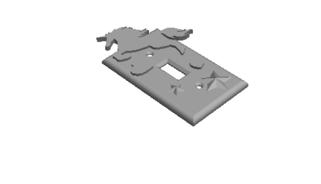 Unicorn 2 Light Switch Cover