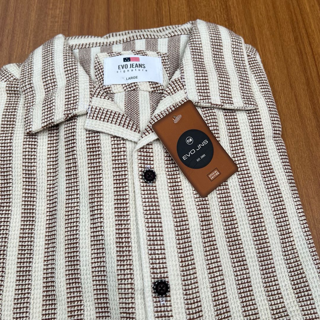 EVO JEANS SHIRT - BROWN 