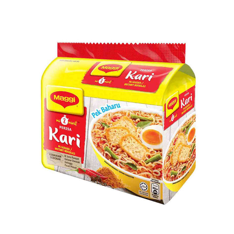 Maggi Curry Flavour Instant Noodles 79g x 5
