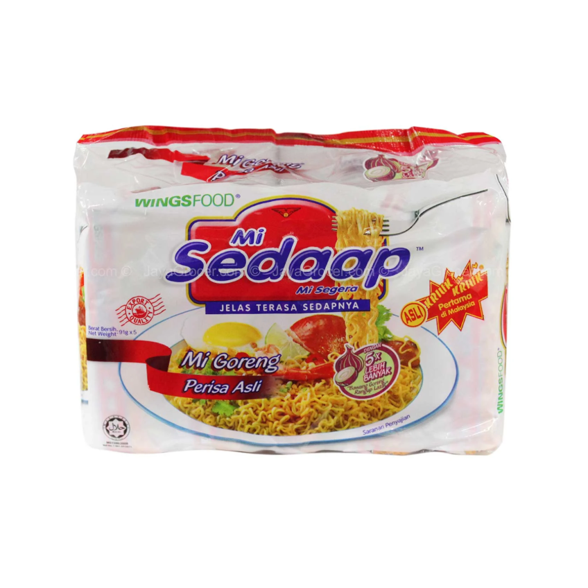 Mi Sedaap Original Flavour Instant Noodle 90g x 5