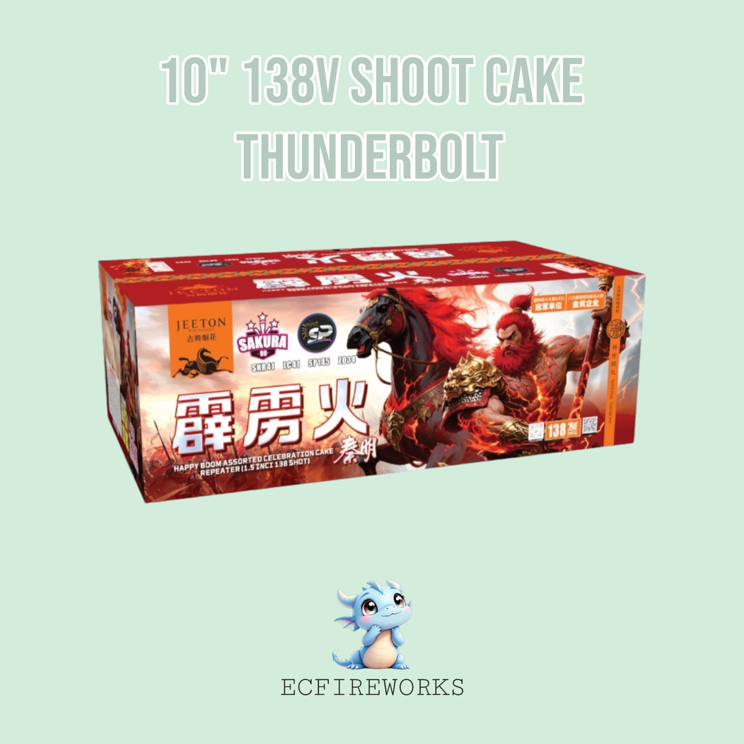 10" 138V SHOOT CAKE - THUNDERBOLT