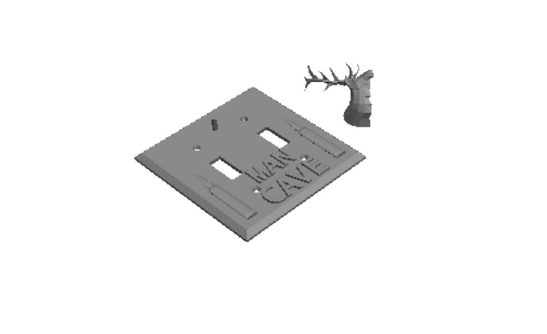 Man Cave Light Switch Cover