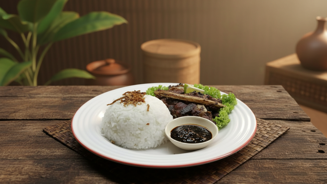 Set Nasi Kambing Bakar