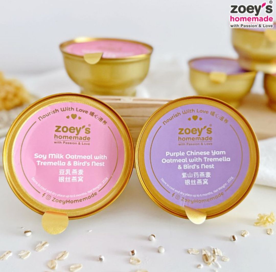 Oatmeal with Tremella & Bird’s Nest (2 bowls) (NO Box)