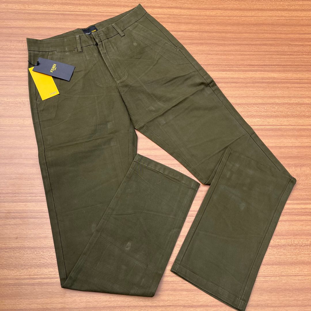 FENDI TROUSER - GREEN