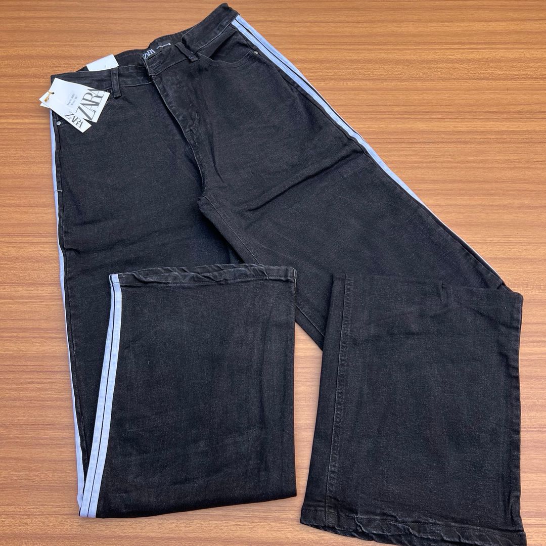 ZARA CARGO PANT - BLACK