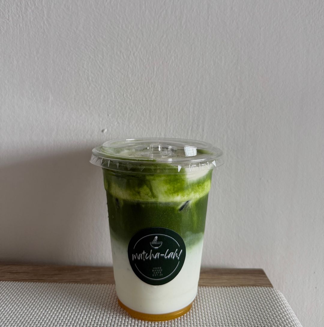 Vanilla Sweet Cream Matcha Latte 🍦