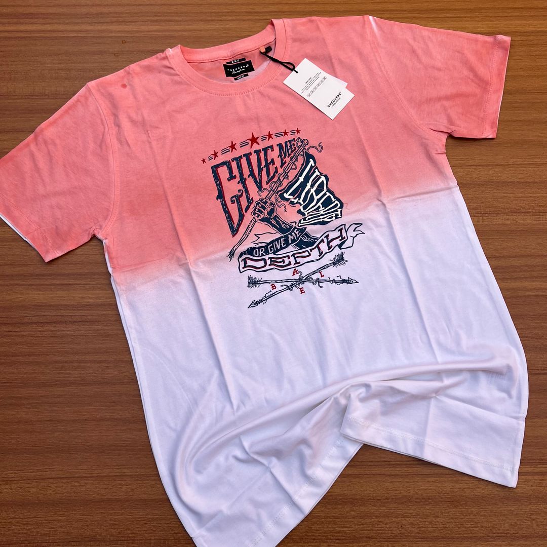 CHECKERS TSHIRT - PINK