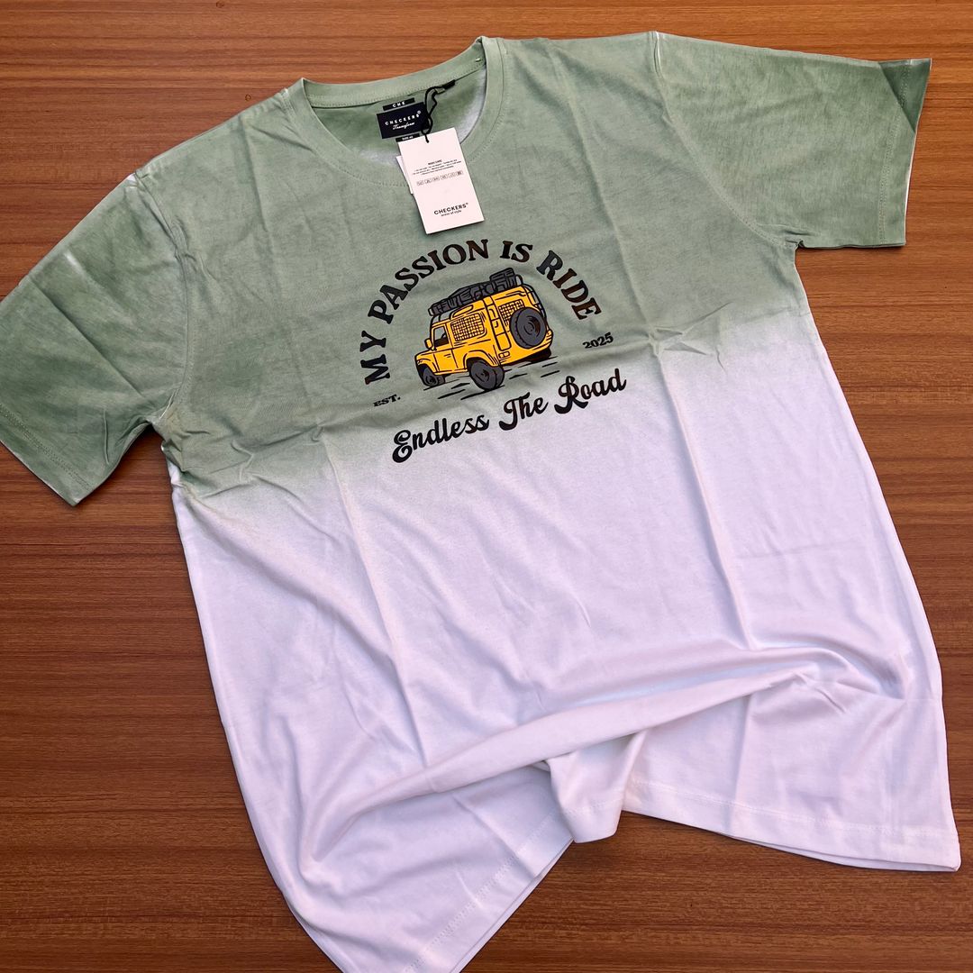 CHECKERS TSHIRT - GREEN