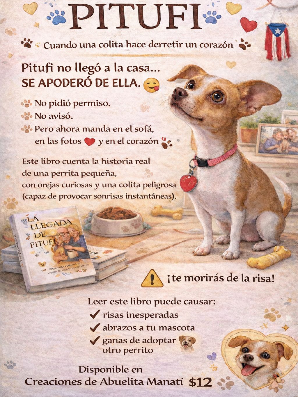 !La Llegada de Pitufí Un cuento tierno, divertido y lleno de magia familiar! Peter Vergara y Lynette Martínez