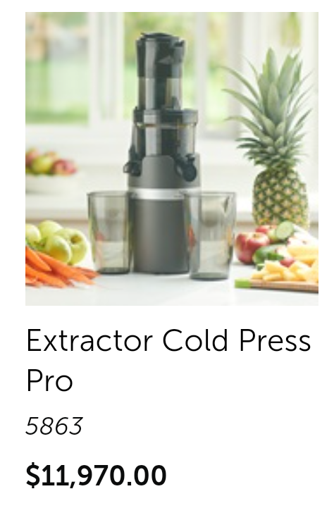 Extractor Cold Press Pro
